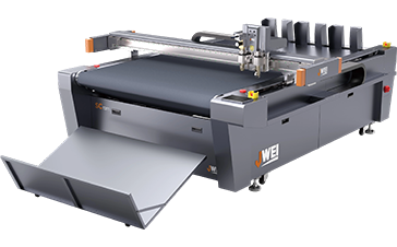 JWEI SC1311, an advanced automated digital cutting system engineered for high-volume flexible manufacturing
